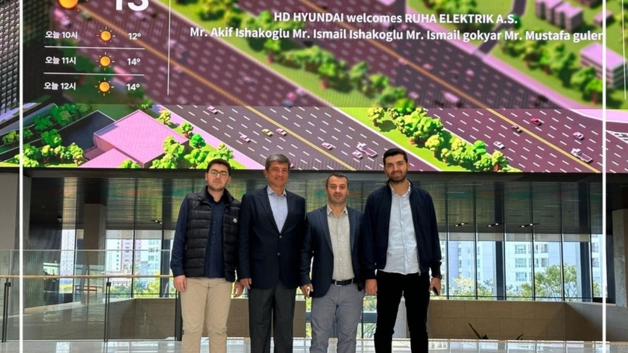 Ruha Elektrik’ten Kore Ziyareti: Hyundai Electric ile Stratejik Görüşmeler