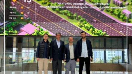 Ruha Elektrik’s Visit to Korea: Strategic Meetings with Hyundai Electric