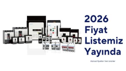 Yeni Fiyat Listemiz Yayında