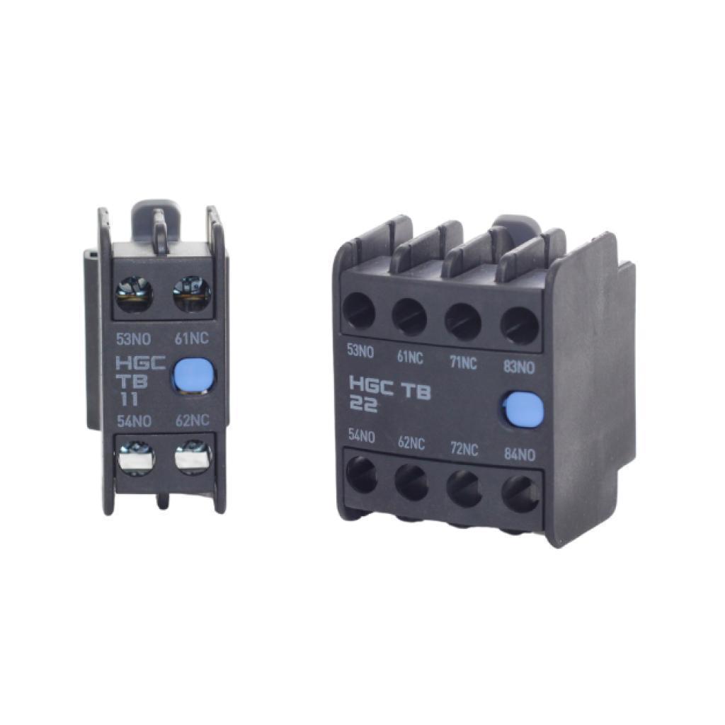 HGCT / HGCS | Auxiliary Contact Blocks | HGCT–HGCS